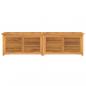 Preview: Gartenbox mit Beutel 200x50x53 cm Massivholz Teak