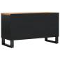 Preview: TV-Schrank 80x33x46 cm Massivholz Akazie & Holzwerkstoff
