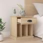 Preview: Nachttische 2 Stk. Sonoma-Eiche 43x36x50 cm