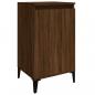 Preview: Nachttische 2 Stk. Braun Eichen-Optik 40x35x70 cm Holzwerkstoff