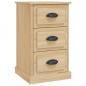 Preview: Nachttisch Sonoma-Eiche 39x39x67 cm Holzwerkstoff