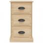Preview: Nachttisch Sonoma-Eiche 39x39x67 cm Holzwerkstoff
