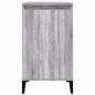 Preview: Nachttische 2 Stk. Grau Sonoma 40x35x70 cm Holzwerkstoff