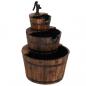 Preview: Gartenbrunnen mit Pumpe 60x60x94 cm Massivholz Tanne