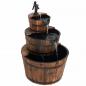 Preview: Gartenbrunnen mit Pumpe 60x60x94 cm Massivholz Tanne