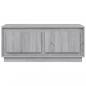 Preview: Couchtisch Grau Sonoma 102x50x44 cm Holzwerkstoff