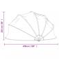 Preview: Pool-Kuppel Rund 406x203 cm PVC