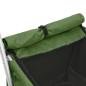 Preview: Hundewagen Faltbar Grün 100x49x96 cm Leinenstoff