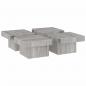 Preview: Couchtisch Grau Sonoma 90x90x28 cm Holzwerkstoff