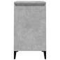 Preview: Nachttische 2 Stk. Betongrau 40x35x70 cm Holzwerkstoff