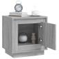 Preview: Nachttische 2 Stk. Grau Sonoma 44x35x45 cm Holzwerkstoff