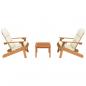 Preview: 3-tlg. Garten-Lounge-Set Adirondack Massivholz Akazie