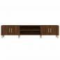 Preview: TV-Schrank Braun Eichen-Optik 180x31,5x40 cm Holzwerkstoff