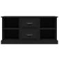 Preview: TV-Schrank Schwarz 99,5x35,5x48 cm Holzwerkstoff