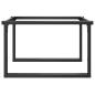 Preview: Couchtischbeine O-Gestell 70x60x43 cm Gusseisen