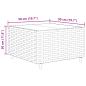 Preview: 9-tlg. Garten-Lounge-Set mit Kissen Schwarz Poly Rattan