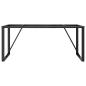 Preview: Esstisch-Gestell in O-Form 180x80x73 cm Gusseisen