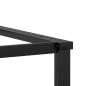 Preview: Esstisch-Gestell in O-Form 180x80x73 cm Gusseisen