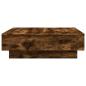 Preview: Couchtisch Räuchereiche 90x90x28 cm Holzwerkstoff