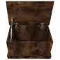 Preview: Truhe Räuchereiche 50x30x28 cm Holzwerkstoff