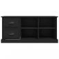 Preview: TV-Schrank Schwarz 102x35,5x47,5 cm Holzwerkstoff
