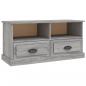 Preview: TV-Schrank Grau Sonoma 93x35,5x45 cm Holzwerkstoff