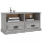 Preview: TV-Schrank Grau Sonoma 93x35,5x45 cm Holzwerkstoff