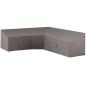 Preview: ARDEBO.de - Madison Loungemöbel-Abdeckung in L-Form 300x300x90 cm Grau