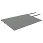 Preview: WPC Terrassendielen mit Zubehör Braun und Grau 30 m² 2,2 m