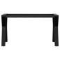 Preview: Couchtisch-Gestell in Y-Form 80x40x43 cm Gusseisen