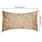 Preview: Tarnnetz mit Aufbewahrungstasche 816x520 cm Sandfarbe