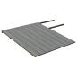 Preview: WPC Terrassendielen mit Zubehör Braun und Grau 16 m² 2,2 m