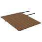 Preview: WPC Terrassendielen mit Zubehör Braun und Grau 16 m² 2,2 m