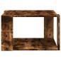 Preview: Couchtisch Räuchereiche 51,5x51,5x30 cm Holzwerkstoff