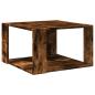 Preview: Couchtisch Räuchereiche 51,5x51,5x30 cm Holzwerkstoff