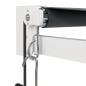 Preview: Elektrische Markise mit Kurbel Anthrazit 4x3 m