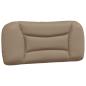 Preview: Bett mit Matratze Cappuccino-Braun 90x190 cm Kunstleder