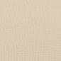 Preview: Bettgestell ohne Matratze Creme 90x190 cm Stoff