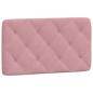 Preview: Bettgestell mit Kopfteil Rosa 80x200 cm Samt