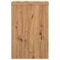 Preview: Pflanzenständer 2 Stk. Artisan-Eiche 25x25x35 cm Holzwerkstoff