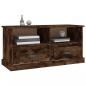 Preview: TV-Schrank Räuchereiche 93x35,5x45 cm Holzwerkstoff
