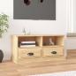 Preview: ARDEBO.de - TV-Schrank Sonoma-Eiche 93x35,5x45 cm Holzwerkstoff