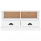 Preview: TV-Schrank Weiß 93x35,5x45 cm Holzwerkstoff