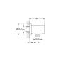 Preview: GROHE Rainshower Wandanschlussbogen, DN15, supersteel (27057DC0)