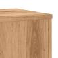 Preview: Pflanzenständer 2 Stk. Artisan-Eiche 30x30x70 cm Holzwerkstoff