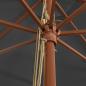 Preview: Sonnenschirm mit Holzmast Anthrazit 400x273 cm