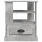 Preview: Beistelltisch Betongrau 50x50x60 cm Holzwerkstoff