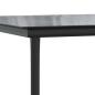 Preview: 5-tlg. Garten-Essgruppe mit Kissen Schwarz Poly Rattan Glas