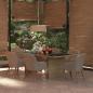 Preview: ARDEBO.de - 7-tlg. Garten-Essgruppe Poly Rattan Braun