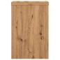 Preview: Pflanzenständer 2 Stk. Artisan-Eiche 20x20x30 cm Holzwerkstoff